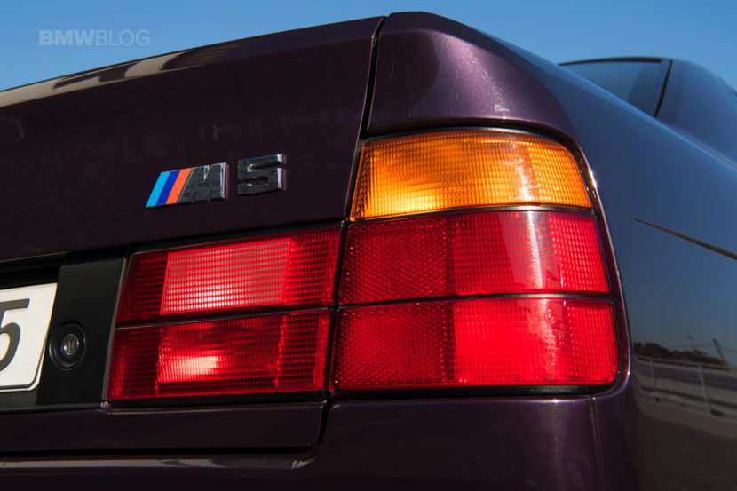 Individual Lila Metallic BMW M5 E34 Stuns At Retro Classics