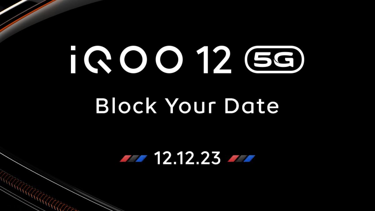 iQoo 12 5G With Snapdragon 8 Gen 3 SoC India Launch Set for December 12; Expected Specifications