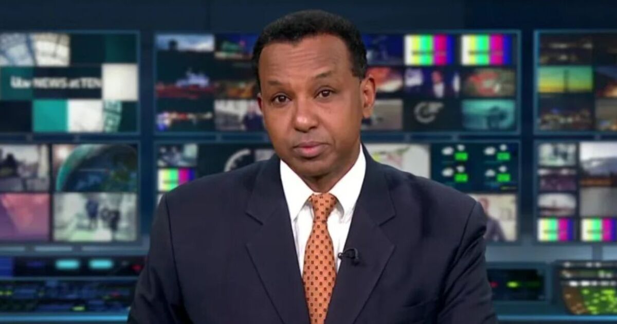 ITV presenter fumes at channel over Rageh Omaar not being pulled off air after falling ill