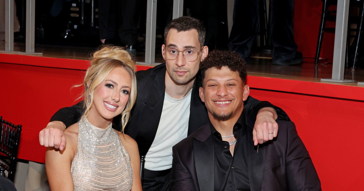 Jack Antonoff Hangs Out With Patrick and Brittany Mahomes at TIME100 Event