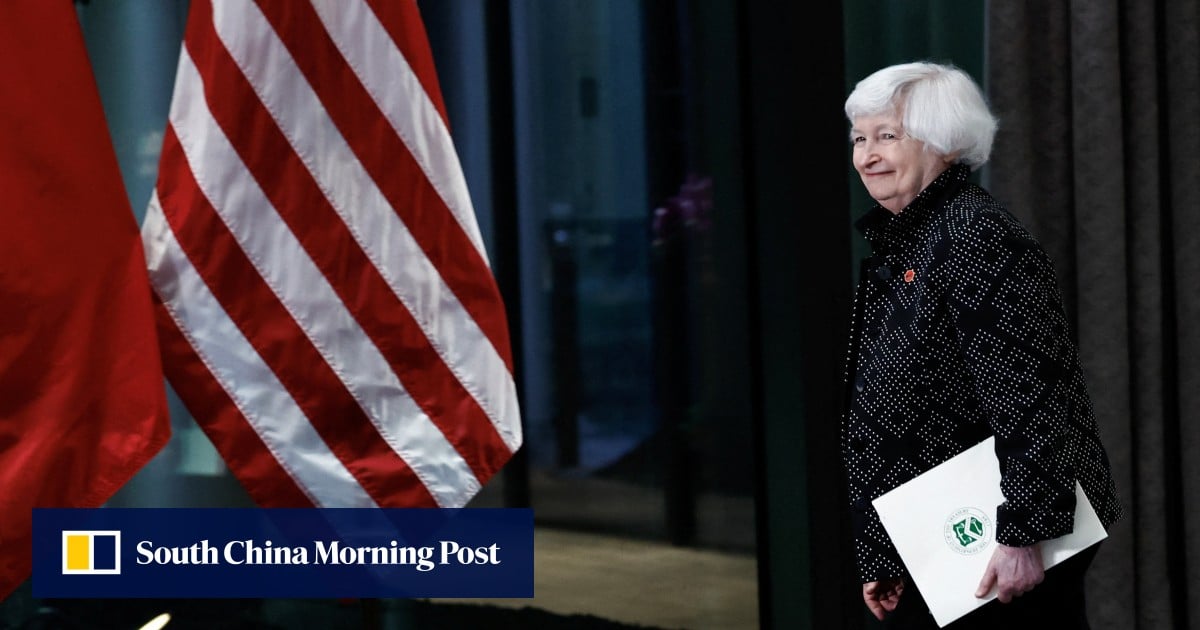 Janet Yellen in China: overcapacity high on the agenda as secretary takes swipe at exports