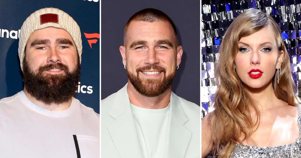 Jason Kelce Joins Travis in L.A. Where He's Staying With Taylor Swift