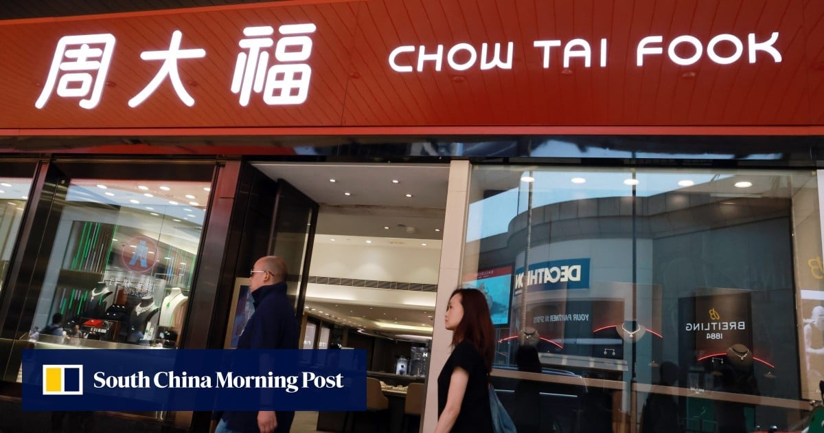Jewellery retailer Chow Tai Fook plans to rejuvenate brand, renovate 8,000 stores in mainland China and Hong Kong
