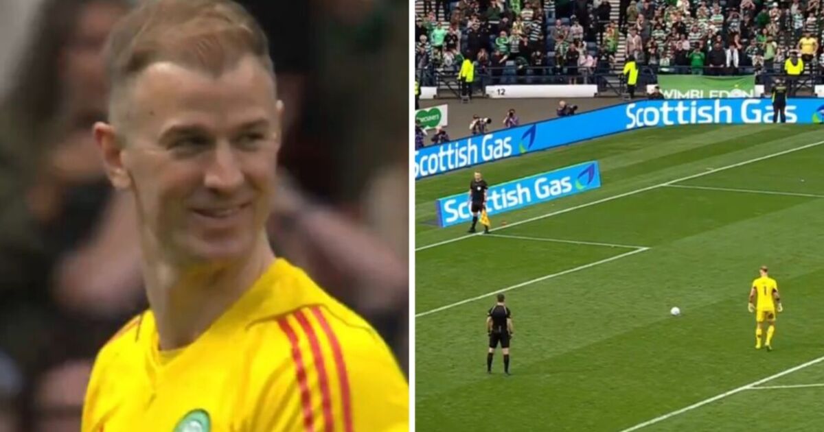 Joe Hart spares his own blushes after penalty miss as Celtic seal Scottish Cup final spot