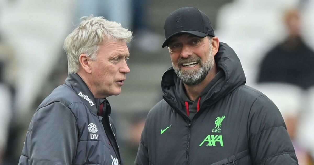 Jurgen Klopp told his teeth are 'too bright' as David Moyes wants Liverpool 'daddy' gone