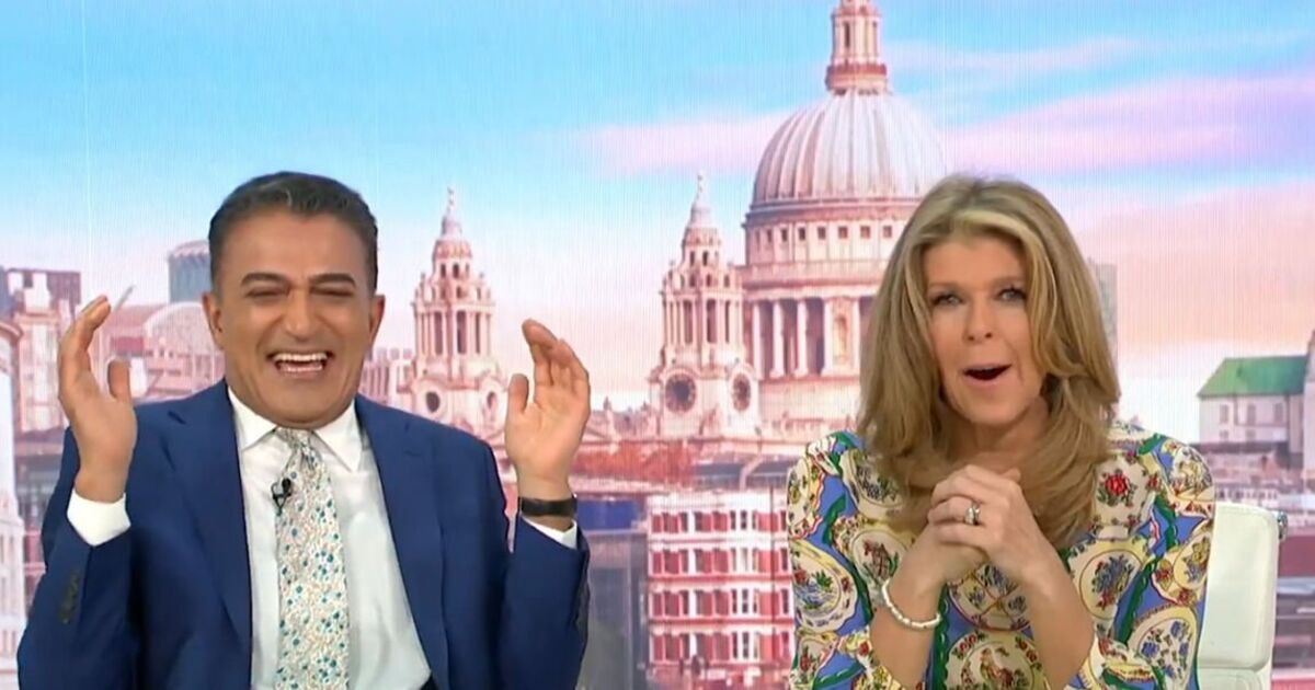 Kate Garraway causes GMB viewers to 'switch off' after lobbing item across studio
