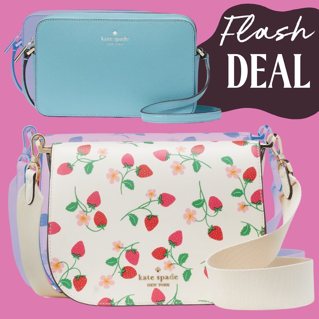  Kate Spade Outlet's Extra 20% Sale Has $299 Crossbodies for $65 & More 