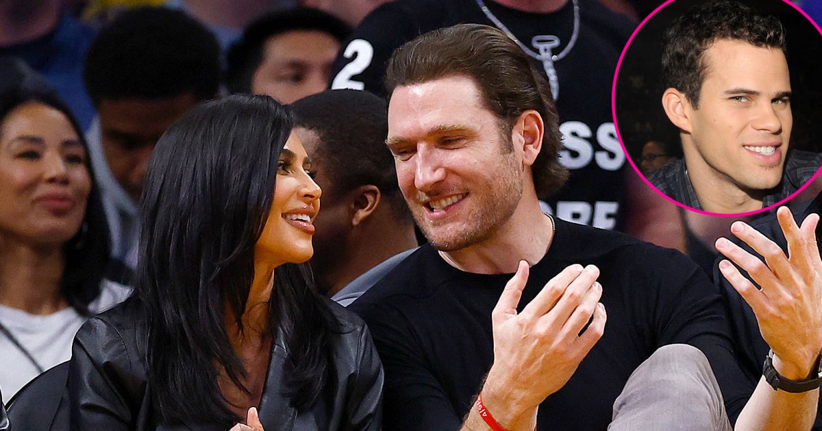 Kim Kardashian Reunites With Ex Kris Humphries' Friend Pete at NBA Game