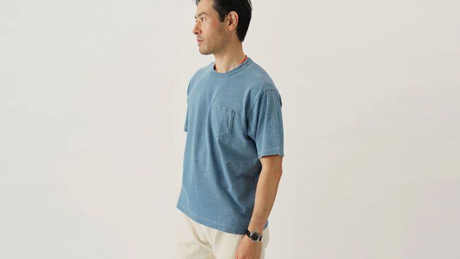 Laidback Indigo-Dyed Fashions - The Buck Mason Indigo-Dipped Collection is Meticulously Crafted (TrendHunter.com)