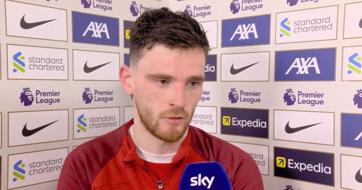 Liverpool star Andy Robertson pins blame for Crystal Palace defeat