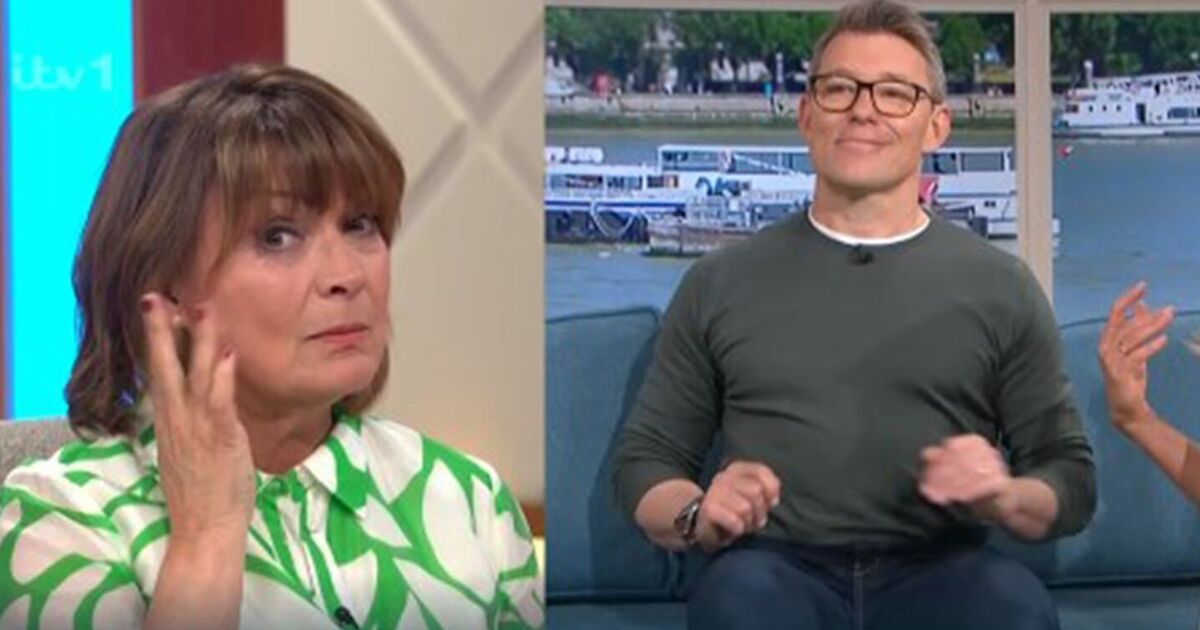 Lorraine Kelly shocks ITV co-star with 'big penis' outburst as she asks 'Is it you?' 