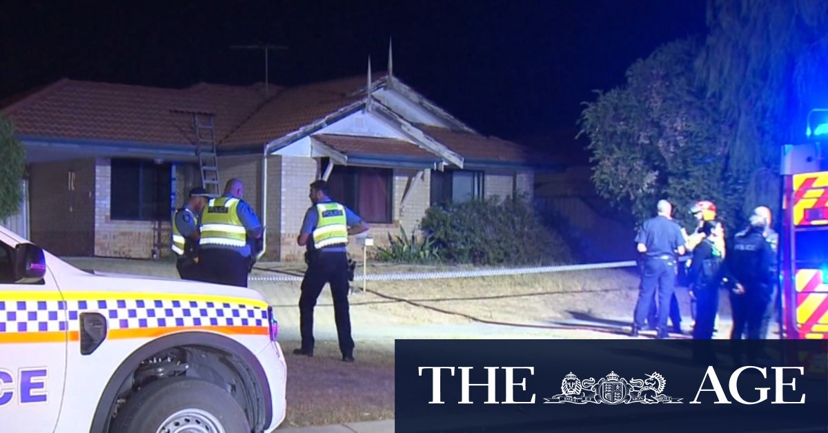 Man arrested after fatal Perth house fire