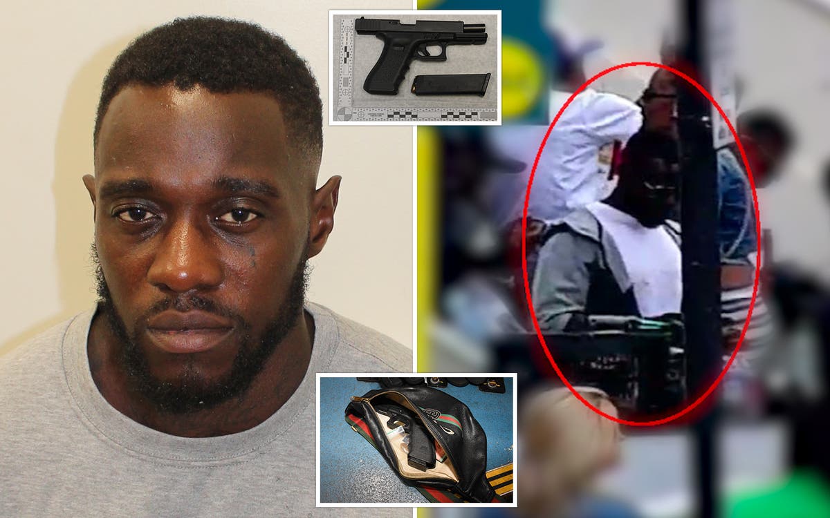 Man jailed after stashing loaded Glock pistol in bum bag on 'Children's Day' at Notting Hill Carnival