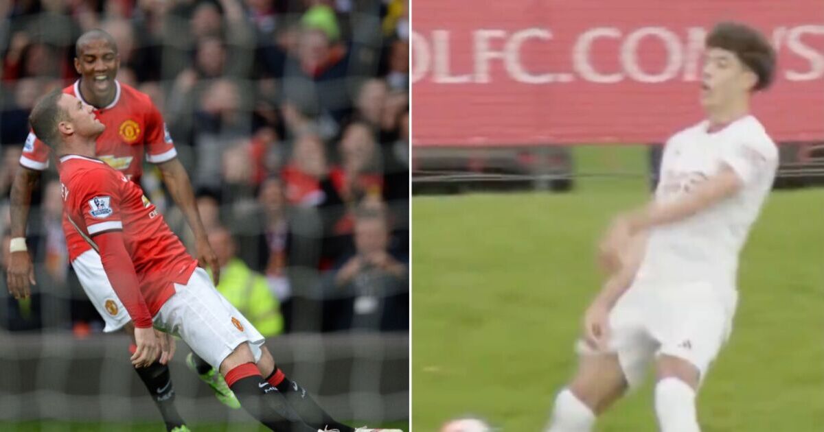 Man Utd humiliate Liverpool with 9-1 win as U18 star copies Rooney boxing celebration