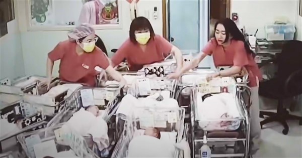Maternity staff recall rushing to protect babies during powerful quake