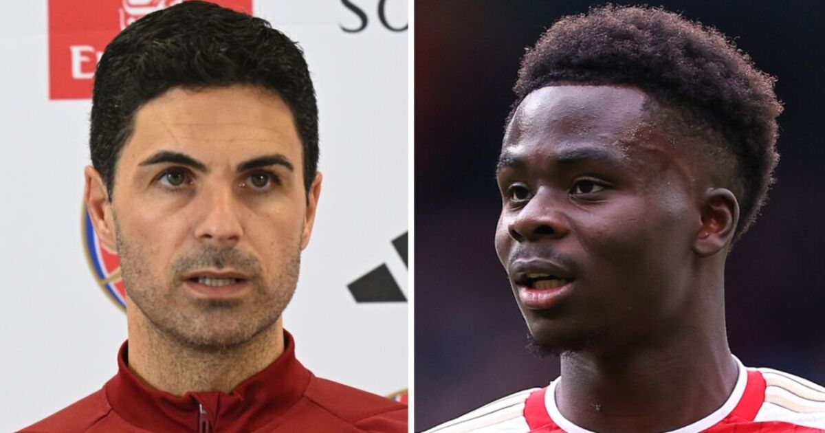 Mikel Arteta urges Arsenal star to stick to his word as Bukayo Saka injury update provided
