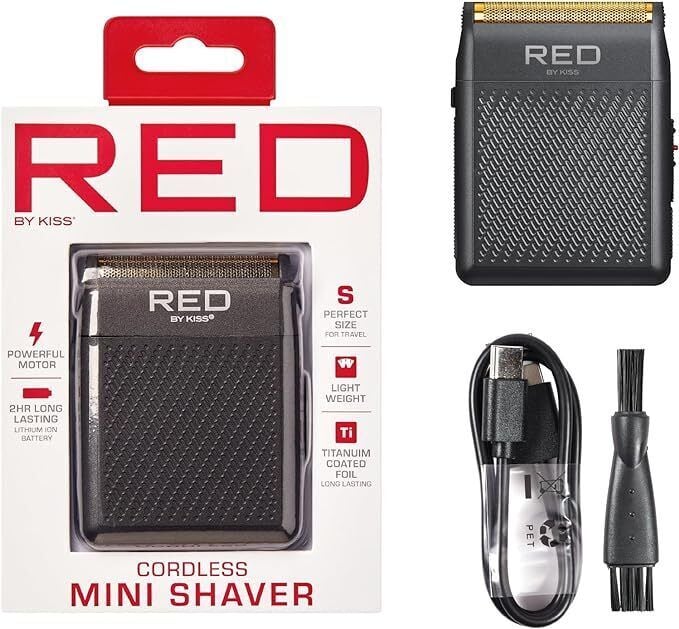 Miniature Cordless Shaving Devices - RED by Kiss Launched a Compact Shaving Solution for Men (TrendHunter.com)