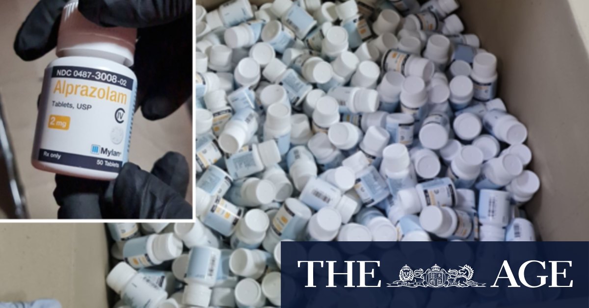 More than 700kg of anxiety drug Xanax seized in Sydney