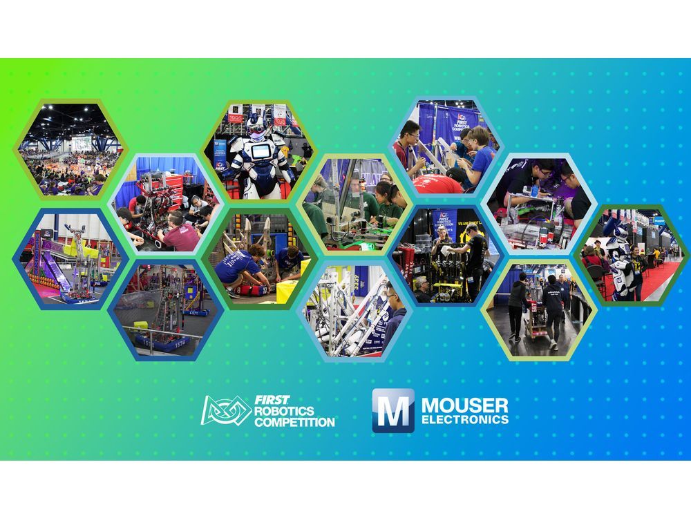 Mouser Electronics Empowers Next Generation of Engineers by Sponsoring FIRST Robotics Competition for Youth