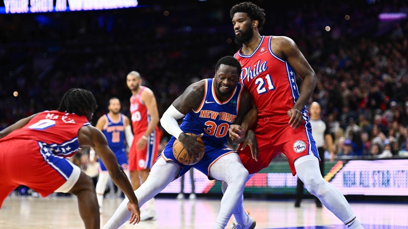 NBA betting: How the Embiid, Randle injury outcomes shake up the East
