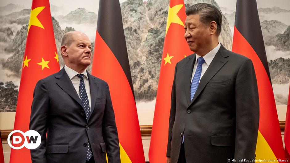 Olaf Scholz meets Xi Jinping in China