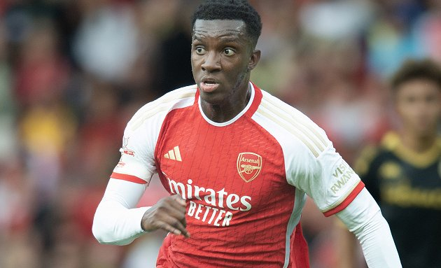 Palace keen as Arsenal ready to sell Eddie Nketiah