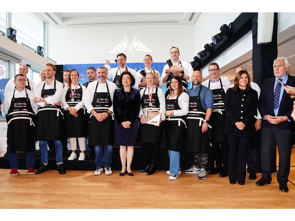 Paulo Ucha Longhin wins the Superyacht Chef Competition in Monaco