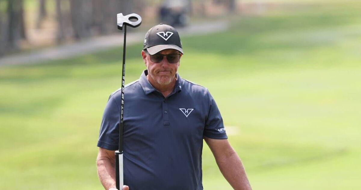 Phil Mickelson's old enemy launches fresh attack over LIV Golf move