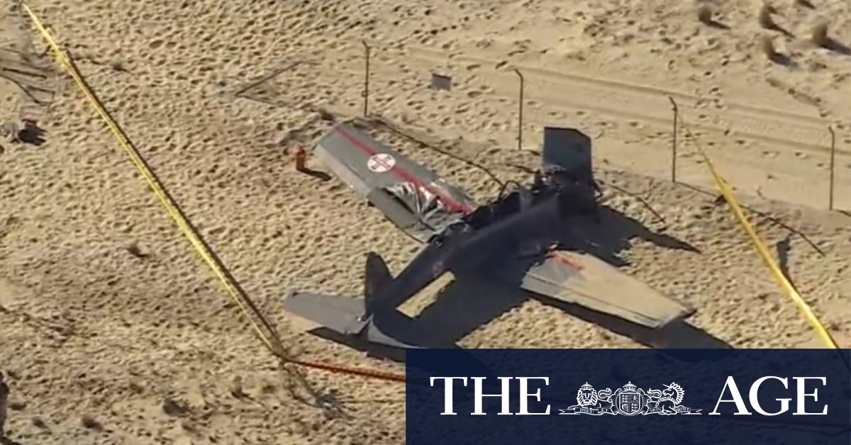 Pilot fighting for life after crash landing at Jandakot Airport