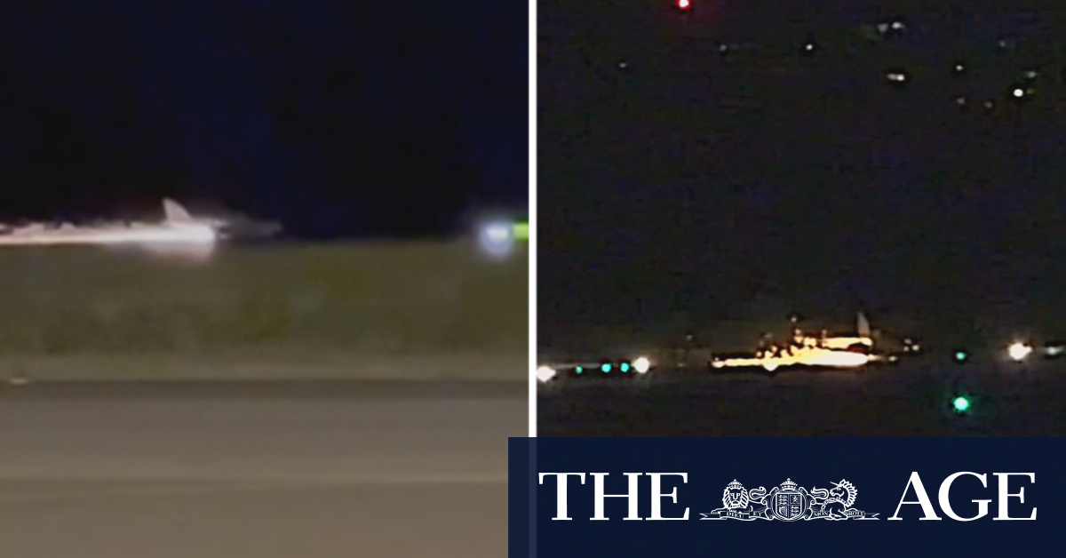 Pilots praised for making emergency landing in the dark