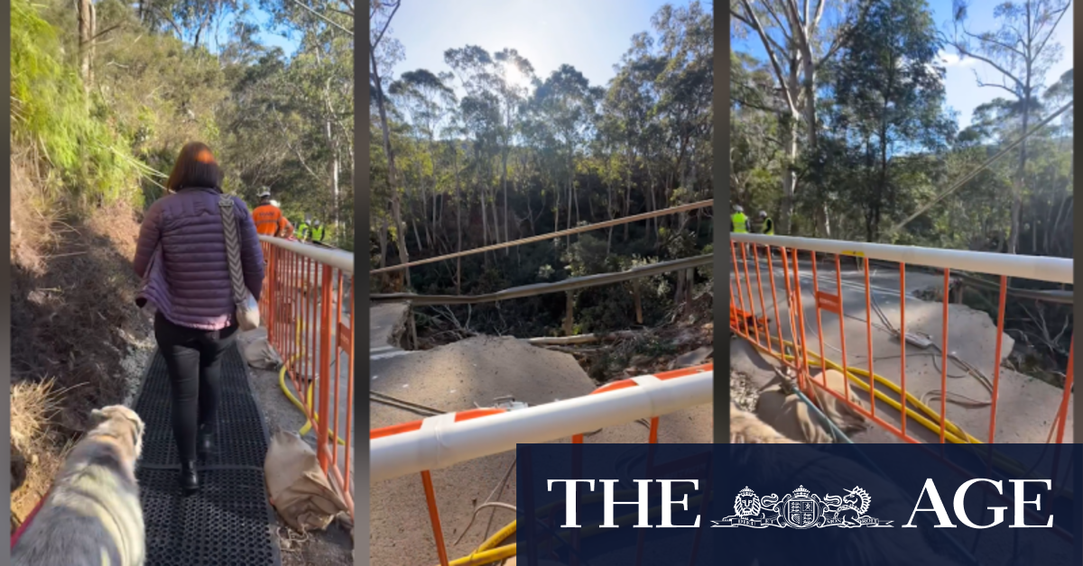 Residents remain isolated after Megalong Valley landslide