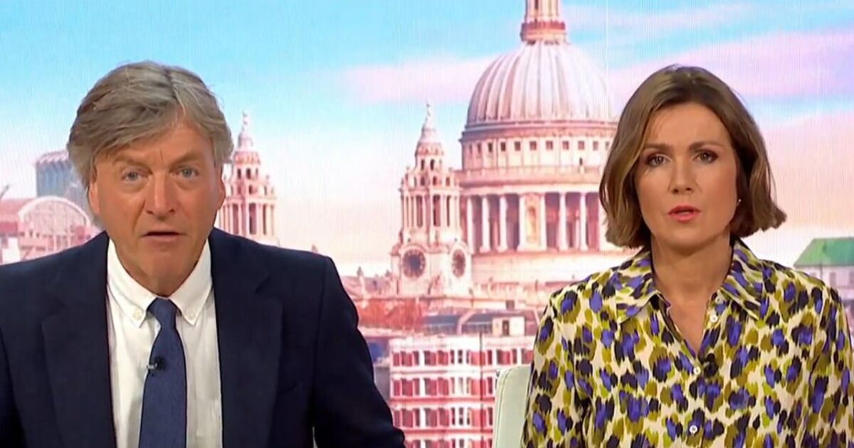 Richard Madeley halts Good Morning Britain for 'breaking news' announcement 