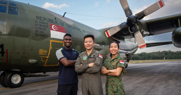 SAF mission crew returns to Singapore after delivering humanitarian aid to Gaza