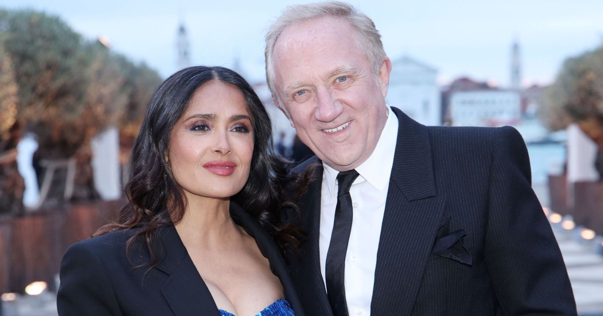 Salma Hayek Finally Shares Snaps of Her Lux Wedding to Gucci Billionaire