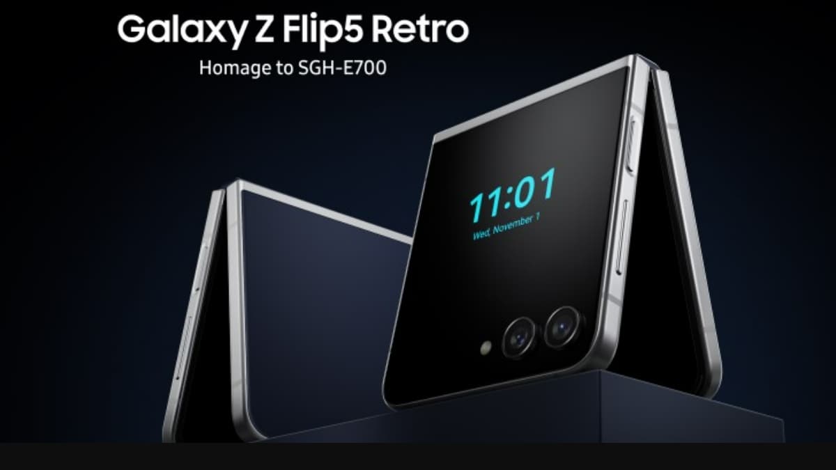 Samsung Galaxy Z Flip 5 Retro Edition Unveiled as an Homage to the Samsung E700