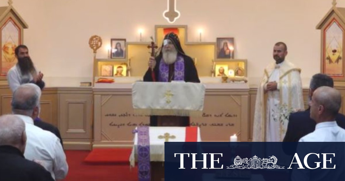 Stabbed bishop returns to pulpit two weeks after alleged terrorist attack