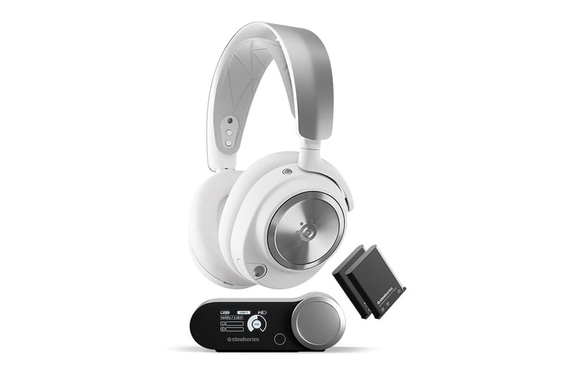 SteelSeries Launches Sleek White and Silver Version of its Popular Arctis Nova Pro Wireless Headphones