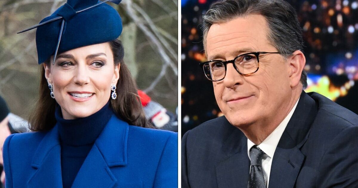 Stephen Colbert refuses to apologise for Princess Kate jokes after cancer diagnosis