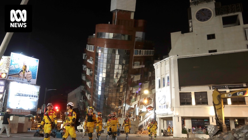 Strongest earthquake in 25 years rocks Taiwan, killing nine people and trapping dozens
