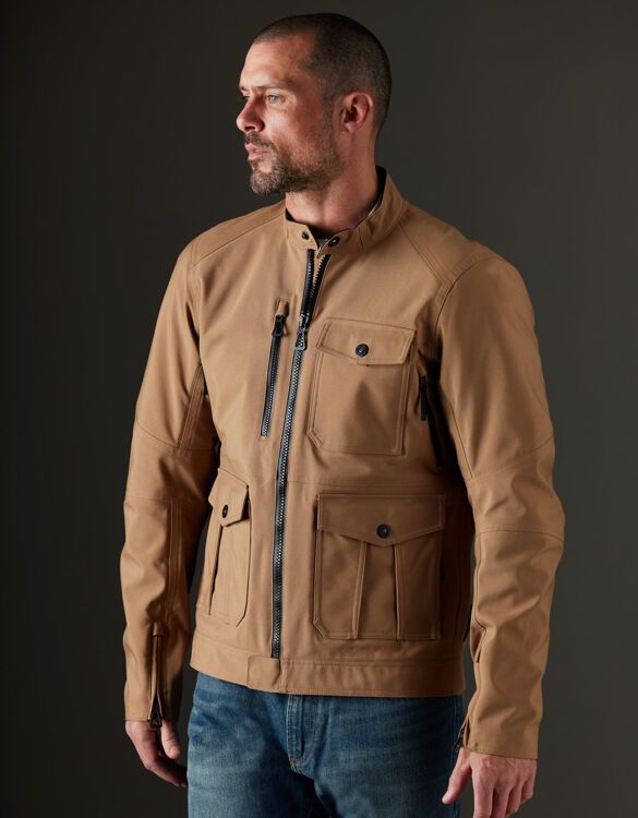 Stylish Technical Motorcycle Jackets - The Aether Mulholland Motorcycle Jacket Has D30 Ghost Padding (TrendHunter.com)