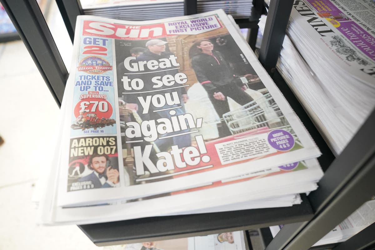 Sun publisher files intellectual property claim over Kate farm video