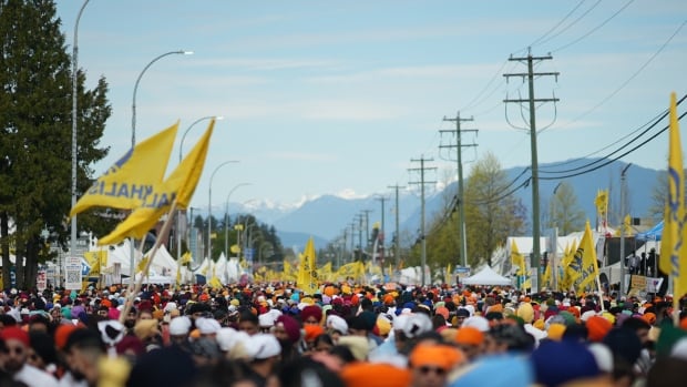 Surrey, B.C., Vaisakhi parade draws Sikhs from around the world