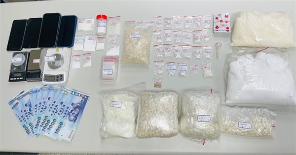 Taichung man charged with drug offenses following raid