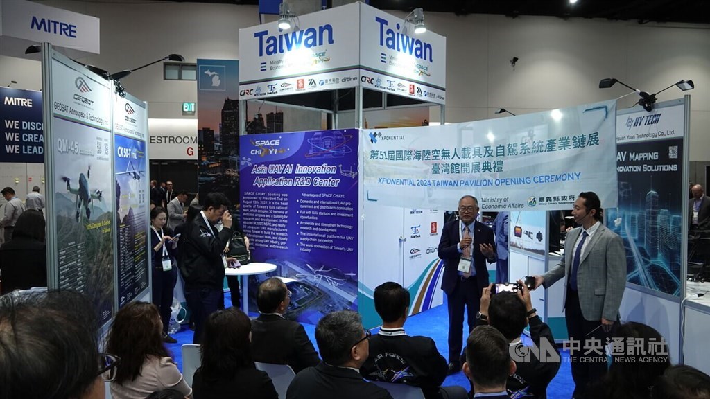 Taiwanese companies showcase drones, look to secure supply chain spot