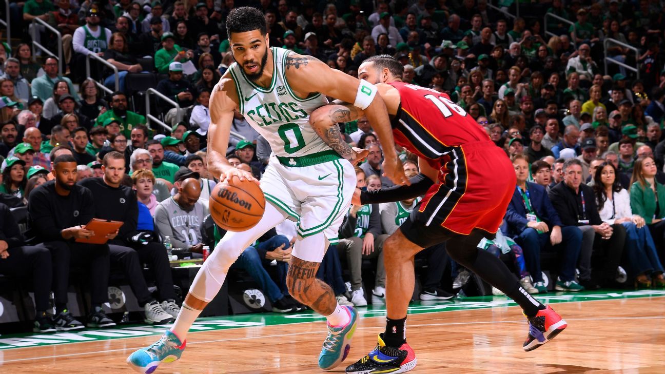 Tatum, Celtics: Scary collision 'playoff basketball'