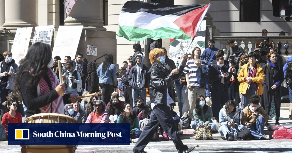 Tensions flare at US universities over Israel-Gaza war protests