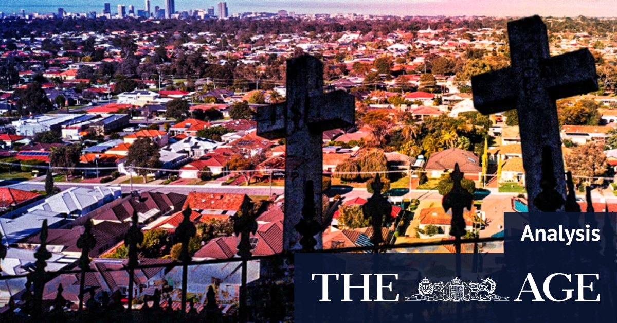 The Perth suburbs where deaths of residents outnumber births