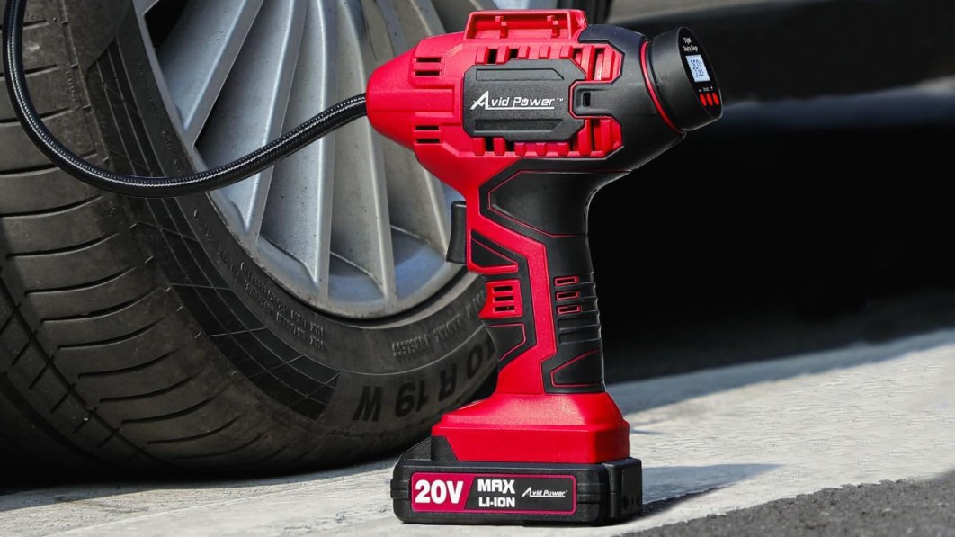 This Avid Power portable tire inflator has returned to its lowest price in years