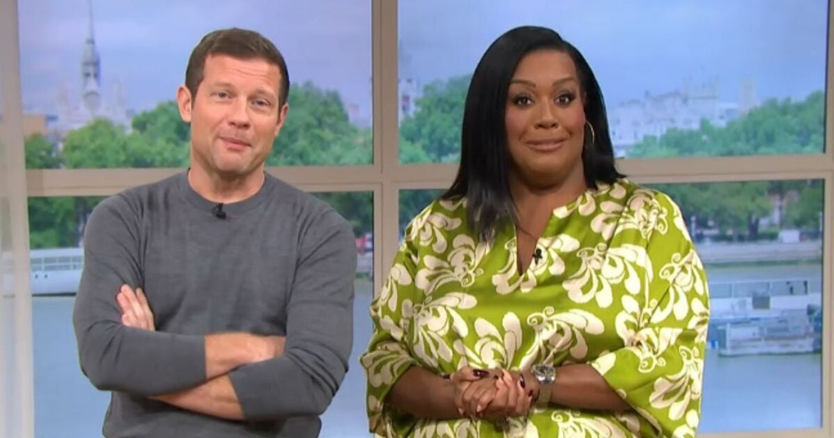 This Morning's Alison Hammond forced to apologise as guest accidentally swears on air