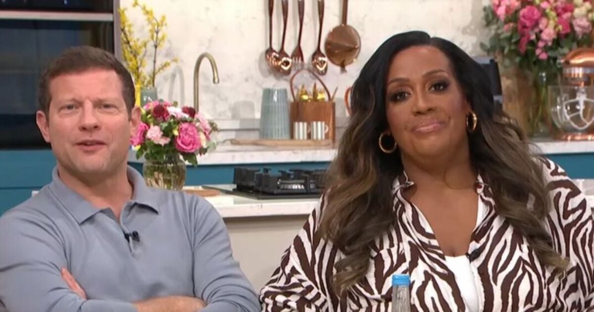 This Morning's Dermot O'Leary snaps as Alison Hammond makes 'dig' after job confession
